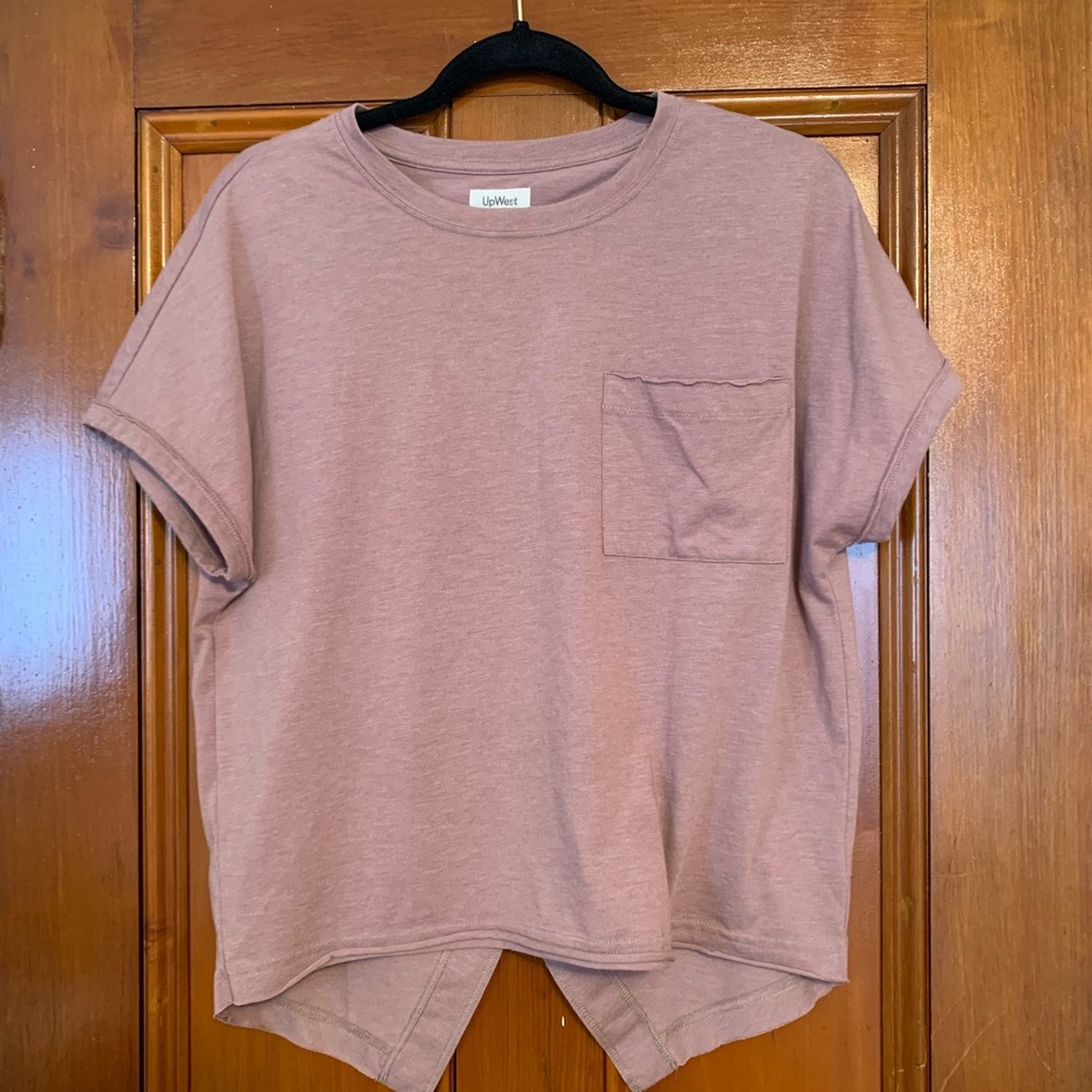 UpWest Crossed Open Back Tee